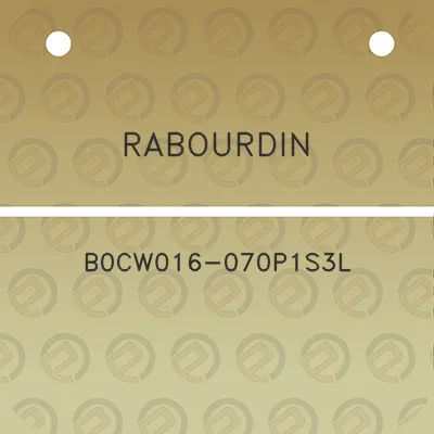 rabourdin-b0cw016-070p1s3l