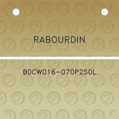 rabourdin-b0cw016-070p2s0l