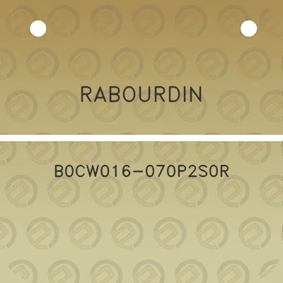 rabourdin-b0cw016-070p2s0r