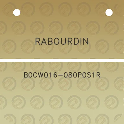 rabourdin-b0cw016-080p0s1r