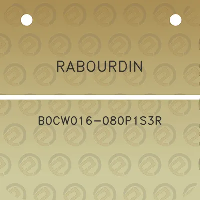 rabourdin-b0cw016-080p1s3r