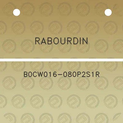 rabourdin-b0cw016-080p2s1r