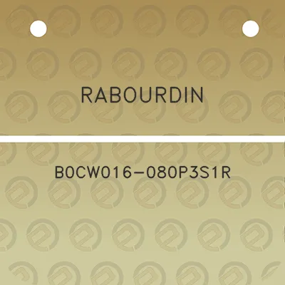 rabourdin-b0cw016-080p3s1r