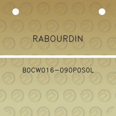 rabourdin-b0cw016-090p0s0l