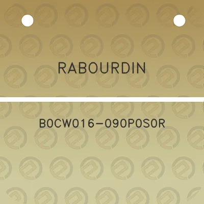 rabourdin-b0cw016-090p0s0r