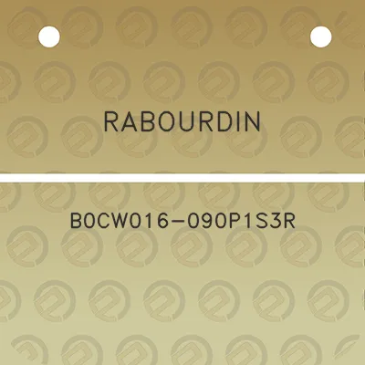 rabourdin-b0cw016-090p1s3r