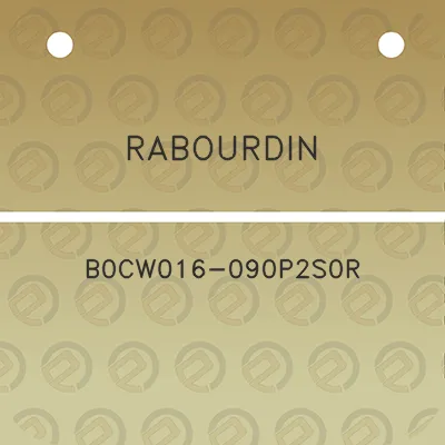 rabourdin-b0cw016-090p2s0r