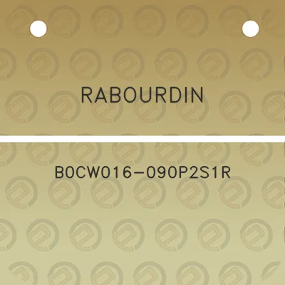 rabourdin-b0cw016-090p2s1r