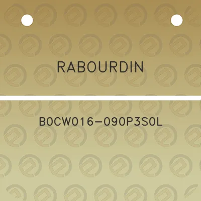 rabourdin-b0cw016-090p3s0l