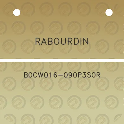 rabourdin-b0cw016-090p3s0r