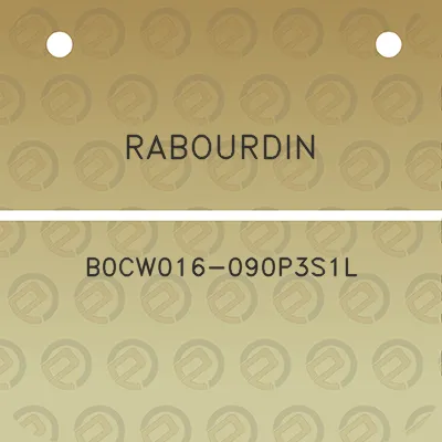 rabourdin-b0cw016-090p3s1l