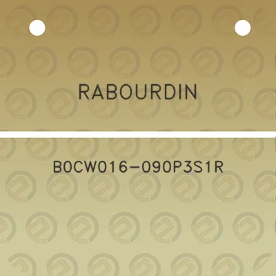 rabourdin-b0cw016-090p3s1r