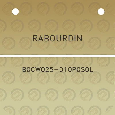 rabourdin-b0cw025-010p0s0l