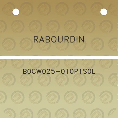 rabourdin-b0cw025-010p1s0l