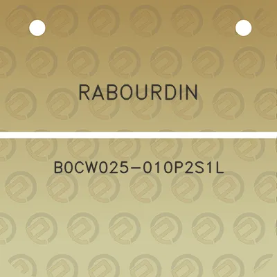 rabourdin-b0cw025-010p2s1l