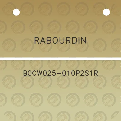 rabourdin-b0cw025-010p2s1r