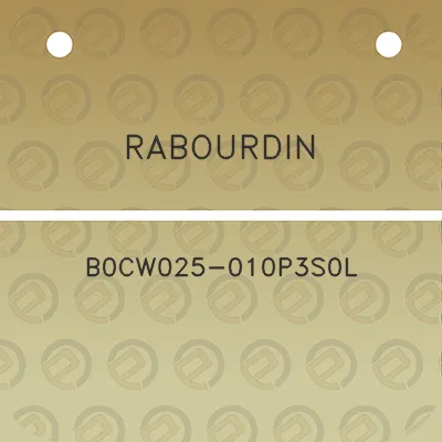 rabourdin-b0cw025-010p3s0l