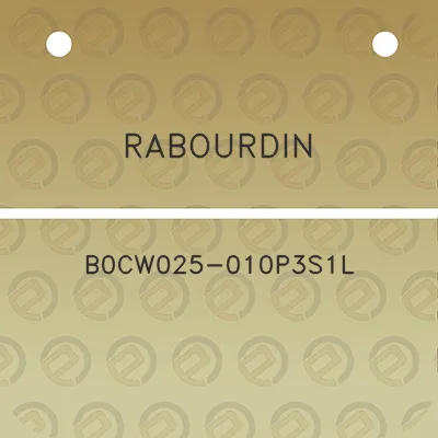 rabourdin-b0cw025-010p3s1l