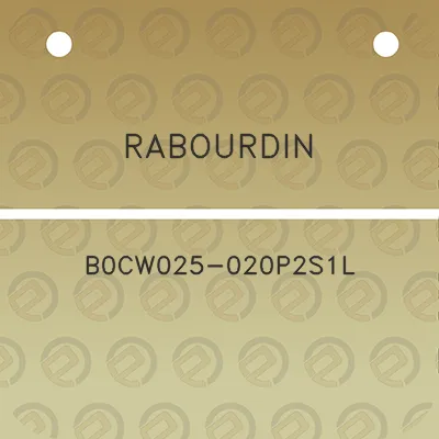 rabourdin-b0cw025-020p2s1l