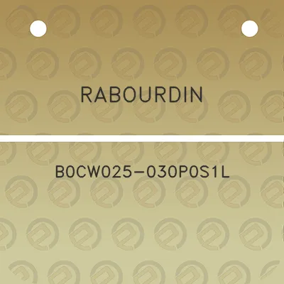 rabourdin-b0cw025-030p0s1l