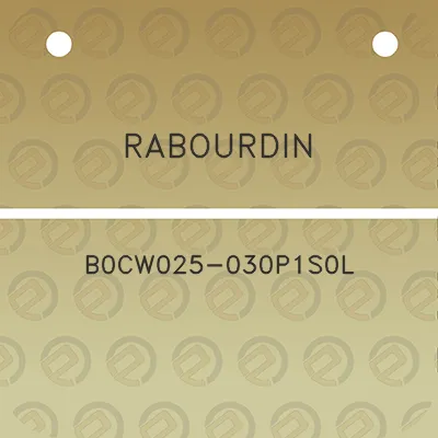 rabourdin-b0cw025-030p1s0l