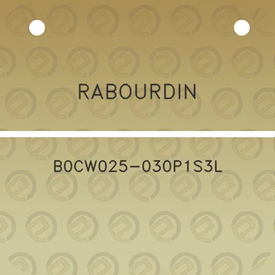 rabourdin-b0cw025-030p1s3l