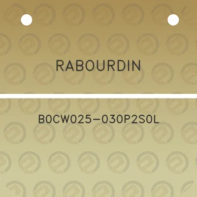 rabourdin-b0cw025-030p2s0l