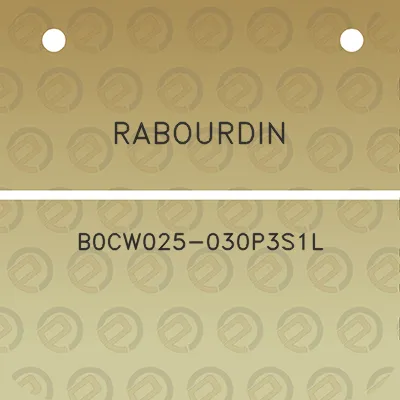 rabourdin-b0cw025-030p3s1l