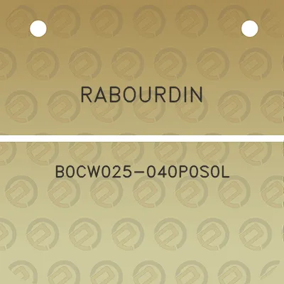 rabourdin-b0cw025-040p0s0l