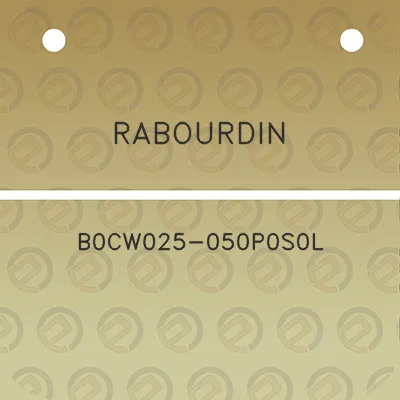 rabourdin-b0cw025-050p0s0l