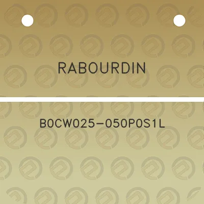 rabourdin-b0cw025-050p0s1l