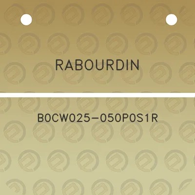 rabourdin-b0cw025-050p0s1r