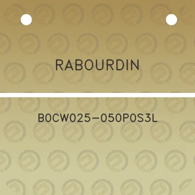 rabourdin-b0cw025-050p0s3l