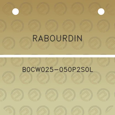 rabourdin-b0cw025-050p2s0l