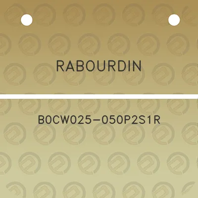 rabourdin-b0cw025-050p2s1r