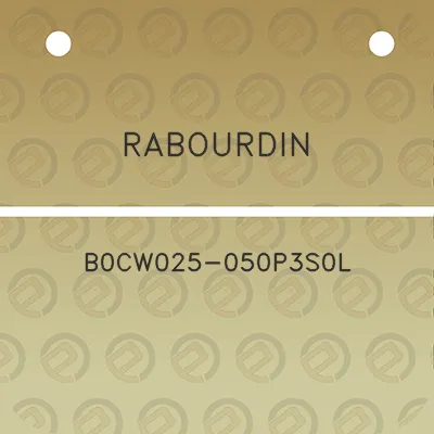 rabourdin-b0cw025-050p3s0l