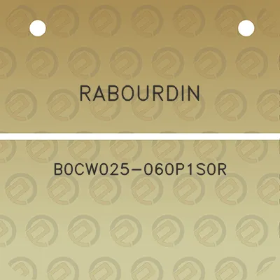 rabourdin-b0cw025-060p1s0r