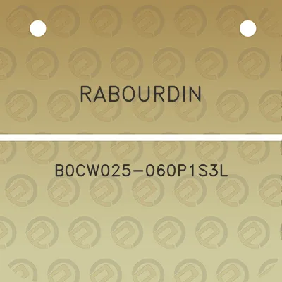 rabourdin-b0cw025-060p1s3l