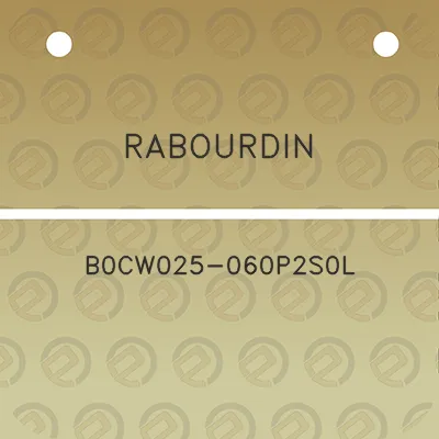 rabourdin-b0cw025-060p2s0l