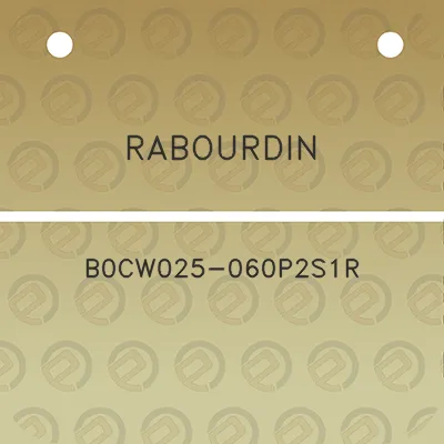 rabourdin-b0cw025-060p2s1r