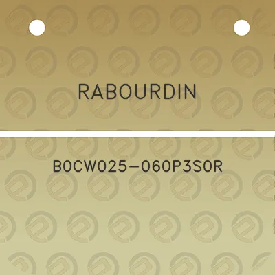 rabourdin-b0cw025-060p3s0r