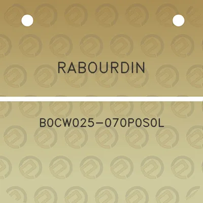 rabourdin-b0cw025-070p0s0l