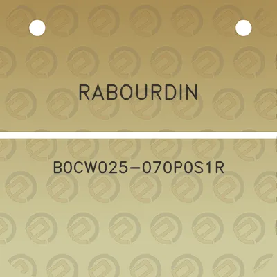 rabourdin-b0cw025-070p0s1r