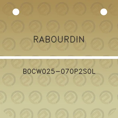 rabourdin-b0cw025-070p2s0l