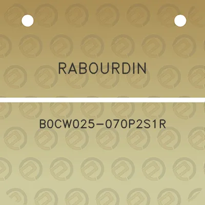 rabourdin-b0cw025-070p2s1r