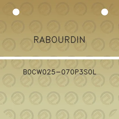 rabourdin-b0cw025-070p3s0l