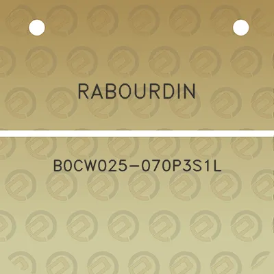 rabourdin-b0cw025-070p3s1l