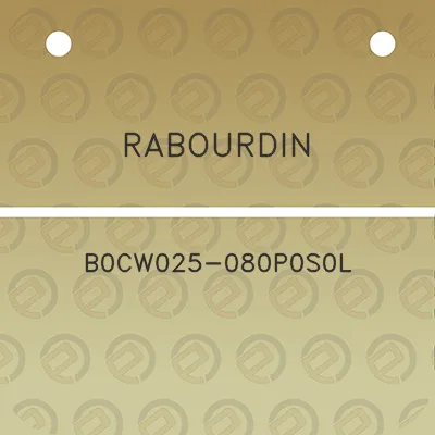 rabourdin-b0cw025-080p0s0l