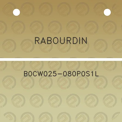 rabourdin-b0cw025-080p0s1l