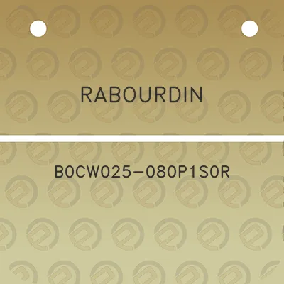 rabourdin-b0cw025-080p1s0r